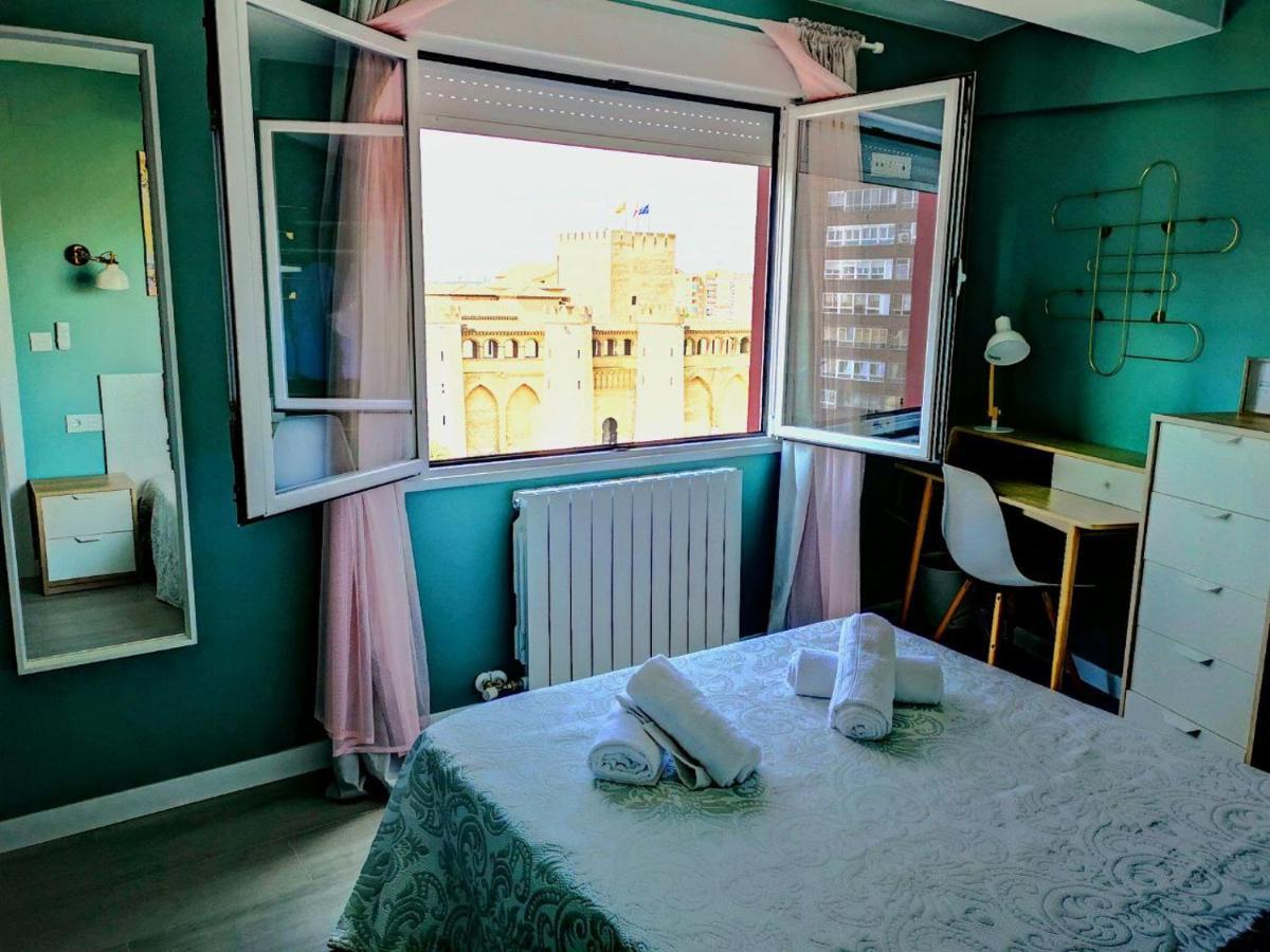 La Balconada De La Aljaferia Con Parking Privado Apartment Zaragoza Ngoại thất bức ảnh